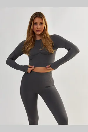 BESHAPED Longsleeve fitness damski Power Up! bezszwowy