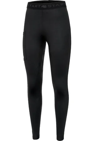 Start Legginsy jeździeckie damskie Camden pełny lej silikonowy