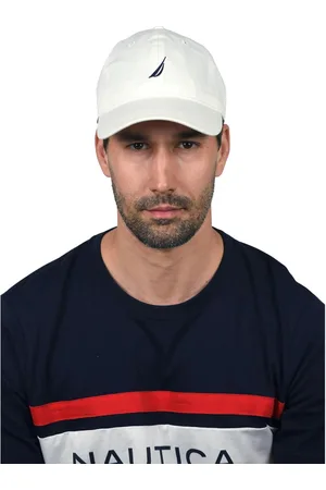 Nautica Czapka z daszkiem Ruck Strapback Cap - biała