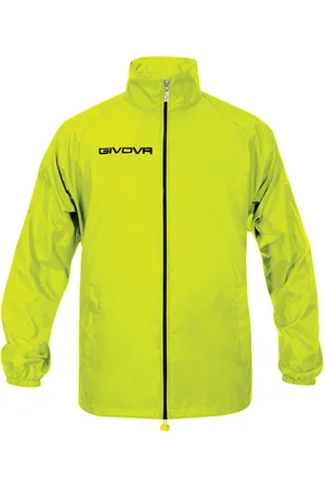 Givova Kurtka Rain Basico Fluo pomarańczowa