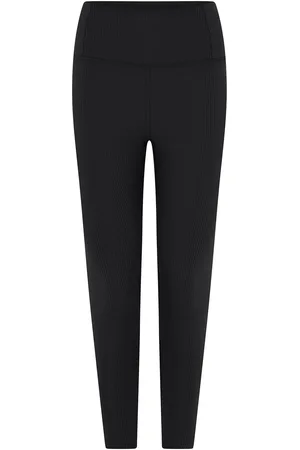 GIRLFRIEND COLLECTIVE Legginsy Damskie/żebrowane Z Wysokim Stanem 7/8