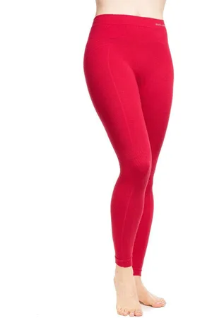 Brubeck LEGINSY EXTREME WOOL LE11130 DAMSKIE-RASPBERRY m
