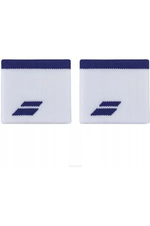 Babolat Frotki tenisowe Logo krótkie biało-niebieskie