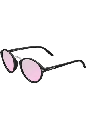 Hawkers Okulary NORTHWEEK BY - VESCA MATTE BLACK - ROSE GOLD POLARIZED