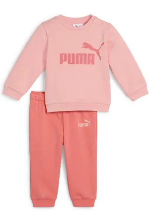 PUMA Zestaw dla małych dzieci Minicats Essentials z bluzą Pink Fruit