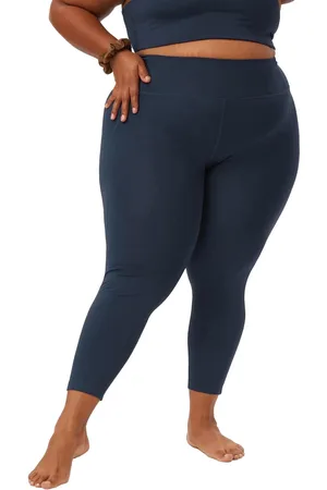 GIRLFRIEND COLLECTIVE Damskie Legginsy Kompresyjne Z Wysokim Stanem 7/8