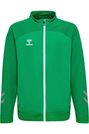 Hummel Kurtka do piłki nożnej dla dzieci hmlLEAD poly zapinana na zamek