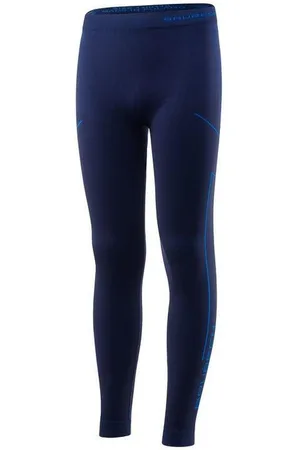 Brubeck Leginsy Dziecięce Thermo Junior Le13540-Dark Blue-Blue 146_140_146