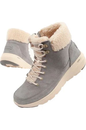 Skechers Buty zimowe sportowe damskie Glacial Ultra-Woodlands