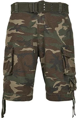 Build Your Brand Szorty Cargo Męskie Camo Savage