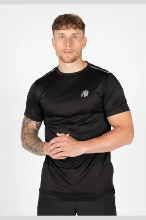 Gorilla Wear Koszulka fitness męska USA Washington z krótkim rękawem
