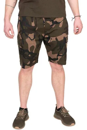 Fox Spodenki Szorty Wędkarskie Męskie Lw Camo Jogger Shorts