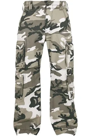 Build Your Brand Spodnie Męskie Camo Pure Vintage