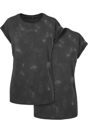 Build Your Brand Koszulka Damska Batik Dye Z Przedłużonym Ramiączkiem