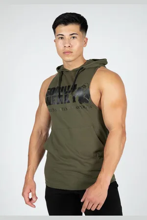 Gorilla Wear Bezrękawnik fitness męski Rogers Hooded Tank Top z kapturem