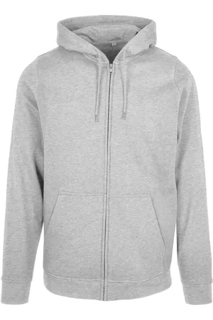 Build Your Brand Bluza Z Kapturem Unisex Dla Dorosłych Pełen Suwak Basic