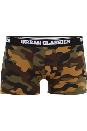 Urban classics Bokserki Męskie Camo (zestaw 2 Sztuk)