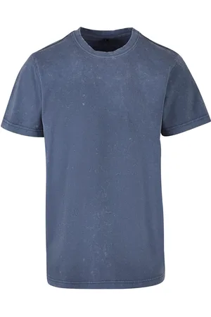 Build Your Brand Koszulka Z Okrągłym Dekoltem Dla Dorosłych Unisex Acid Wash