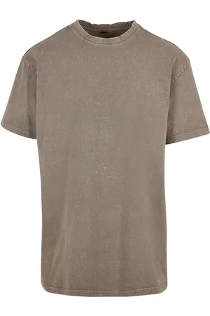 Build Your Brand Koszulka Unisex Adult Acid Wash Heavy Oversized T-shirt