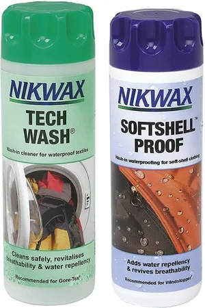 Nikwax Zestaw Twin Tech Wash/Soft-Shell 2 X 300 Ml
