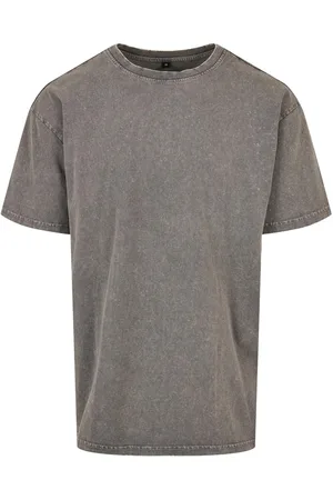 Build Your Brand Koszulka Unisex Adult Acid Wash Heavy Oversized T-shirt