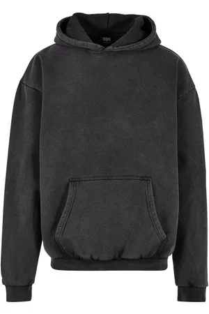 Urban classics Męska Bluza Z Kapturem Stone Wash