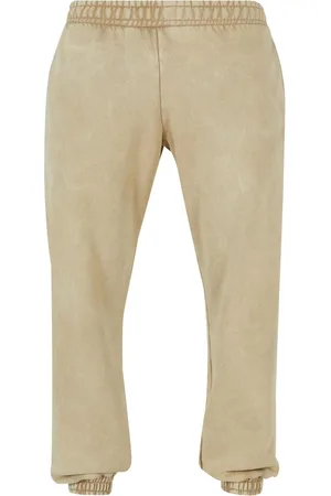 Urban classics Męskie Spodnie Dresowe Stone Wash Heavyweight