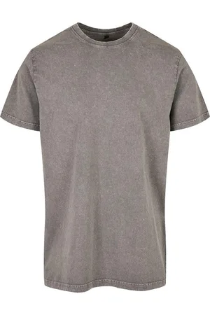 Build Your Brand Koszulka Z Okrągłym Dekoltem Dla Dorosłych Unisex Acid Wash