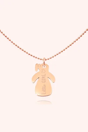 Dedicante Naszyjnik dziewczynka - Baby shower