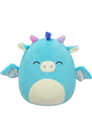 SQUISHMALLOWS Ciemnoturkusowa smoczyca z zamkniętymi oczami Tatiana, 20 cm