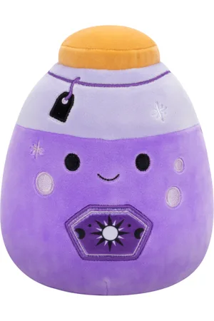 SQUISHMALLOWS Neonowa mikstura w kolorze fioletowym z etykietą Kensington, 20 cm