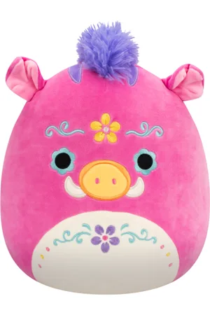 SQUISHMALLOWS Różowy Day of the Dead dzik Horacio, 20 cm