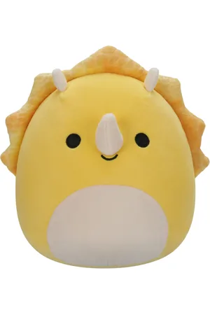 SQUISHMALLOWS Żółty triceratops Lancaster, 20 cm