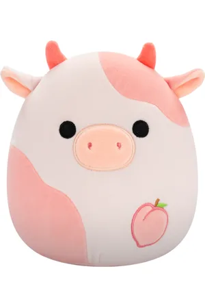 SQUISHMALLOWS Brzoskwiniowa krowa Lilaz, 20 cm