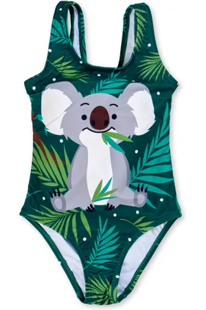 Dědoles Strój kąpielowy dla dziewcząt Koala i liście