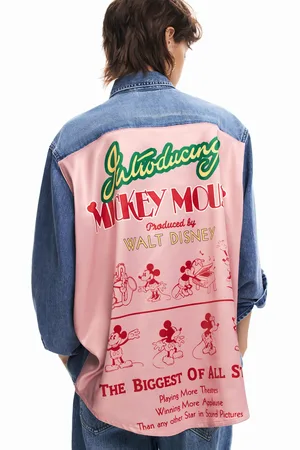 Desigual Koszula dżinsowa Mickey Mouse