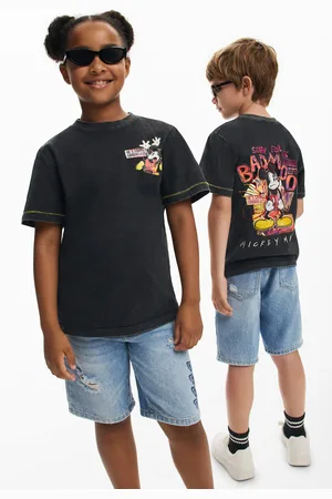 Desigual Zużyty T-shirt Mickey Mouse™