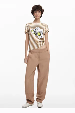 Desigual Spodnie Utility o prostym kroju