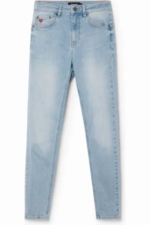Desigual Spodnie dżinsowe slim push-up