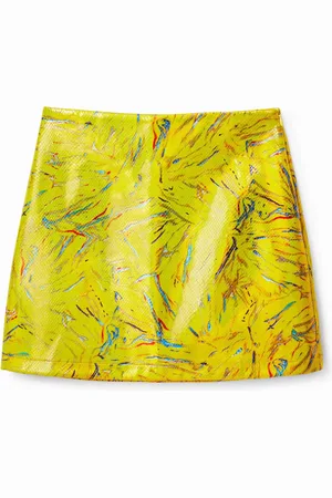 Desigual Spódnica mini slim arty