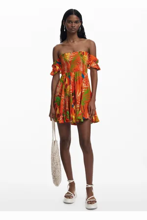 Desigual Krótka sukienka bardot