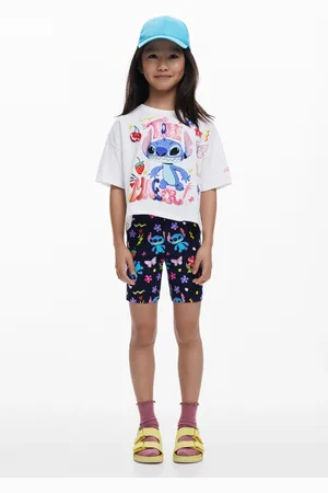 Desigual Legginsy rowerowe Stitch™