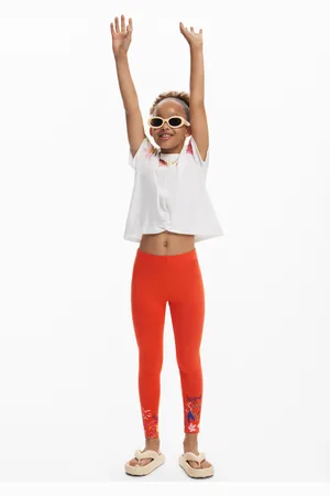 Desigual Legginsy w kwiaty