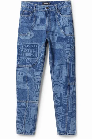 Desigual Spodnie jeansowe