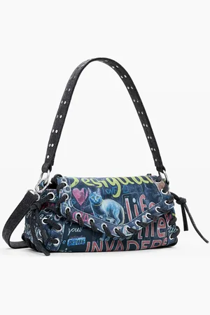 Desigual Średnia torba graffiti