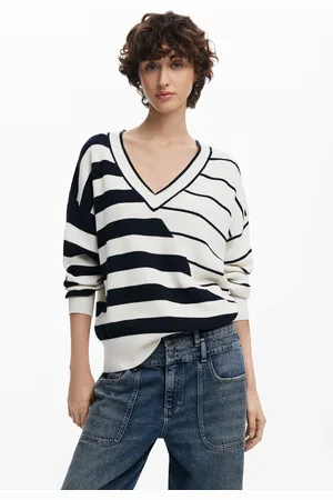 Desigual Sweter w paski