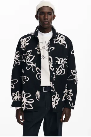 Desigual Koszula Utility w kwiaty