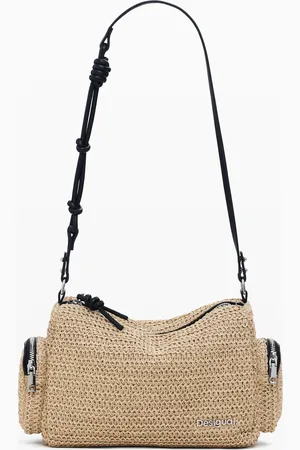 Desigual Mała torba z rafii