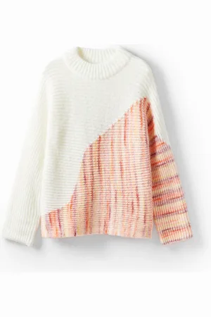 Desigual Asymetryczny sweter