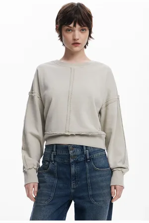 Desigual Bluza z przeszyciami